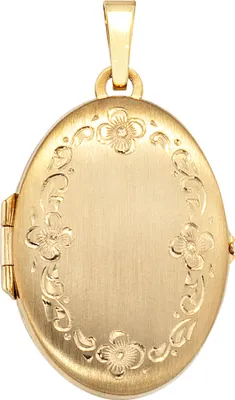 Produktbild von JOBO Medaillon 333 Gold Gelbgold teilmattiert