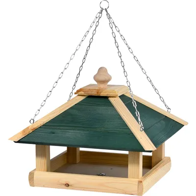 Produktbild von dobar großes Vogelfutterhaus "Narsaq" mit Kette, hängend