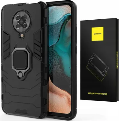 Immagine prodotto di SPACECASE Custodia protettiva X-ring per Poco F2 Pro Nero