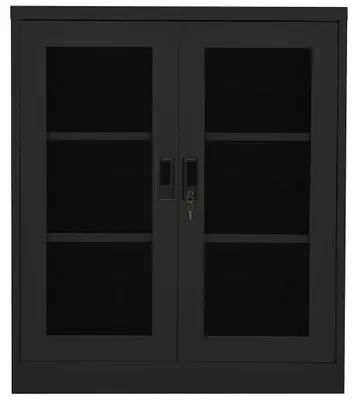 Obrázek produktu pro vidaXL Kancelářská skříň Antracit 90x40x105 cm Ocel