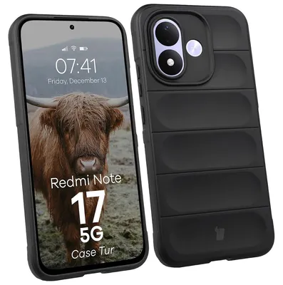 Produktbild von Robuste Handyhülle für Xiaomi Redmi Note 17 5G, Bizon Case Tur, Schwarz