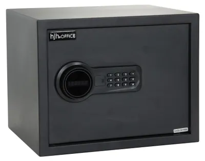 Produktbild von hjh OFFICE Tresor SAFE COMPACT Stahl Möbeltresor Safe, 30.0 x 38.0 x 30.0 cm