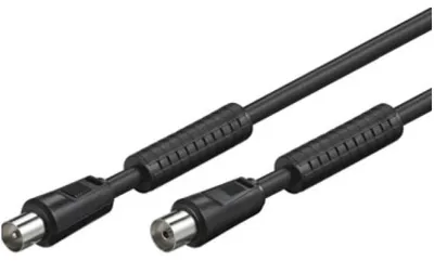 Produktbild von Good Connections TV Antennenkabel schwarz 5m