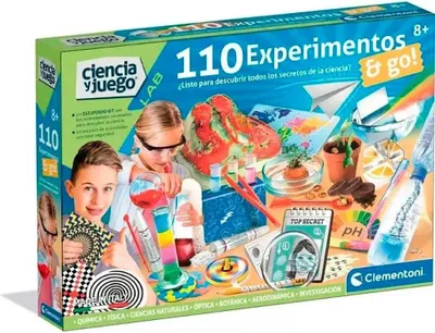 Produktbild von Clementoni 110 Experimente Silber  Kinder Silber One Size