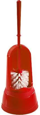 Image de Hega Ensemble brosse WC - Brosse WC avec support - Différentes couleurs (vert, bleu, rouge)