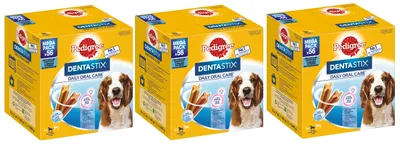 Produktbild von PEDIGREE® DENTASTIX™ Daily Oral Care Beutel Multipack Big Pack 10-25kg 3 x 8 x 7 Stück
