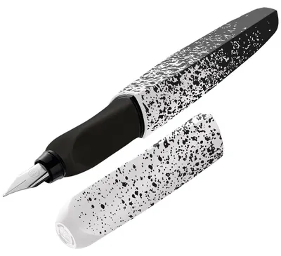 Produktbild von Pelikan Twist Füllhalter Color Edition schwarz/weiß