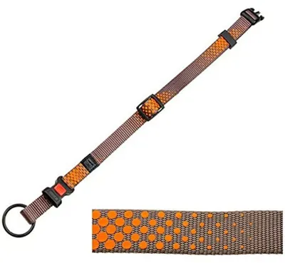 Image de Karlie Art Sportiv Plus Dots - Colliers pour chien - L - Nylon - Orange - 45-65x2.5 cm