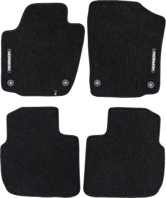 Immagine prodotto di Tappetini Velours per Skoda Rapid Spaceback 2013-2019 in gomma nera 4 pezzi