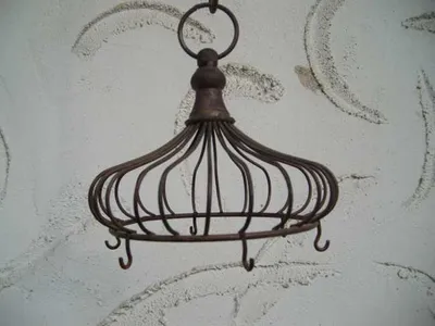 Produktbild von Küchenkrone Küchenhänger, Kräuterhänger, m.  Haken, 20 cm Landhaus