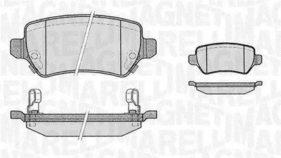 Immagine prodotto di MAGNETI MARELLI 363916060356 - Kit pastiglie freno posteriori per:
* OPEL ZAFIRA B (A05)
* OPEL CORSA C (X01)
* OPEL MERIVA A (X03)
* OPEL ASTRA H Caravan (A04)