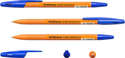 Produktbild von Kugelschreiber R-301 Orange 0,35mm 50er Pack Blau