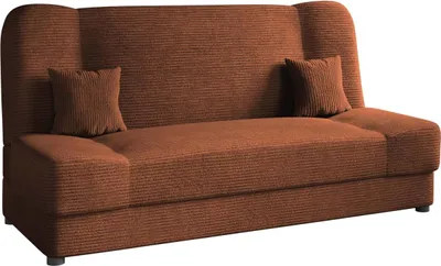 Produktbild von MIRJAN24 Schlafsofa Jonas Cord, Schlaffunktion und Bettkasten, Stilvoll Polstersofa (Farbe: Poso 39)