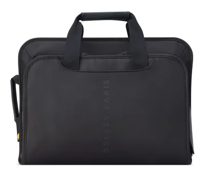 Produktbild von Delsey 2-Cpt Laptoptasche/Rucksack 15,6" Schwarz