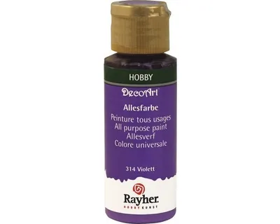 Produktbild von Allesfarbe Acryl matt 59 ml violett
