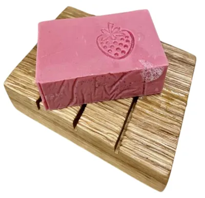 Obrázek produktu pro Dárková sada mýdlová miska + mýdlo bergamot ginger