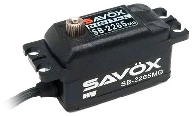 Productafbeelding van Savox SB2265MG, Servo, Ocel, Zwart