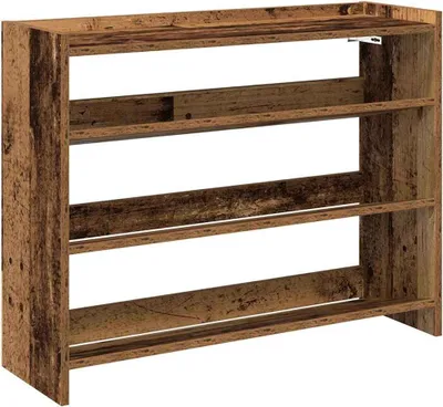 Produktbild von vidaXL Schuhregal Altholz-Optik 80x25x62 cm Holzwerkstoff