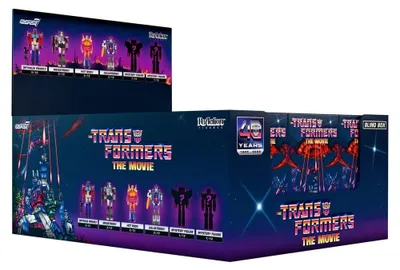 Obrázek produktu pro Transformers ReAction, akční figurky, série 06, filmová edice, zaslepená krabička, výška 10 cm, displej (12 kusů)