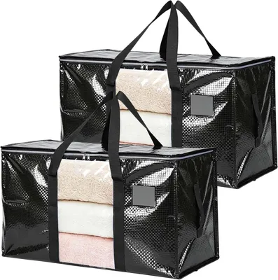 Obrázek produktu pro 92litrové extra velké úložné pytle – sada 2 kusů – odolné stěhovací pytle