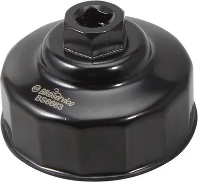 Zdjęcie produktu dla Bikeservice Klucz do filtra oleju Ø 68 mm, 14-kątny