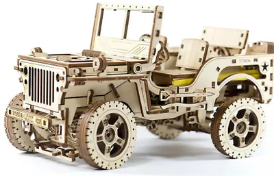 Zdjęcie produktu dla Wooden City WOODCITY.WR309, 570 szt., Pojazdy, 12 lat(a)