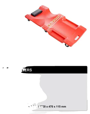 Produktbild von Automobilkriecher, Ergonomisches Design, Hohe Tragfähigkeit, 40 in