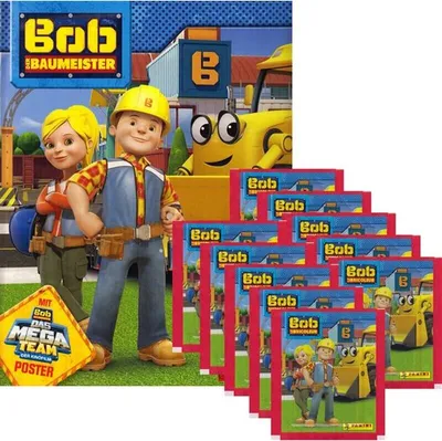 Immagine prodotto di Panini - Bob the Builder - Figurine da collezione - 1 album + 10 bustine