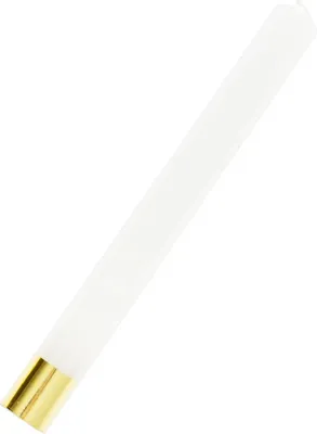 Obrázok produktu pre Čistá biela sviečka 26 cm S-18
