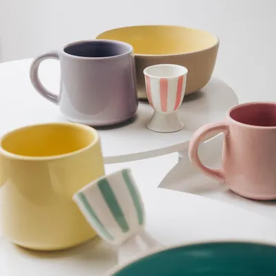 Obrázek produktu pro HOMLA Sklenice LABRA růžová 7 cm
