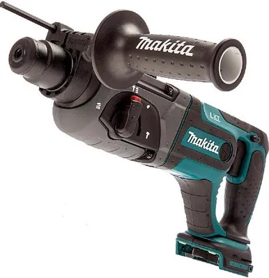 Zdjęcie produktu dla Makita DHR241Z, SDS Plus, Czarny, Zielony, Przeładowanie, Deep discharge, Zabezpieczenie przed przegrzaniem, 2 cm, 4000 RPM, 2 J
