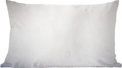 Produktbild von MuchoWow® Zierkissen Sofakissen Wohnzimmer Dekokissen 50x30 cm Beton - Weiß - Wohnzimmerdekoration - Polster mit Photo