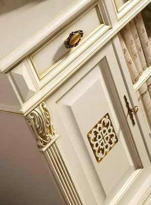 Produktbild von Italienische Design Möbel Antik - Holz Bar Anrichte Schrank Kommode Sideboard
