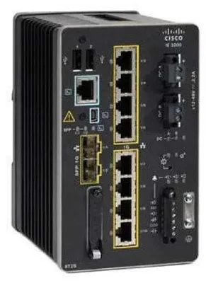 Obrázek produktu pro Cisco Catalyst IE-3200-8T2S-E, Řízený, L2/L3, Gigabit Ethernet (10/100/1000)