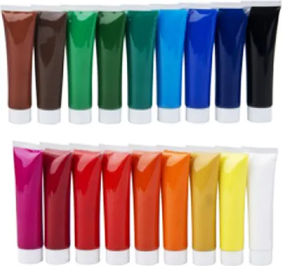 Produktbild von 18 Tuben ACRYLFARBEN 36ml Malfarben Künstlerfarbe Acryl Farbe Malset Malen 49