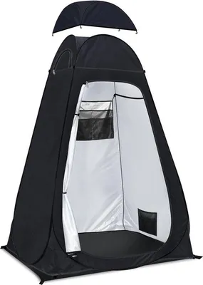 Image de Tente de plage portable pour le camping - Tente de douche de voyage pour les loisirs - Tente d'intimité pour la plage et les activités de plein air - Protection UV pour la randonnée et la pêche