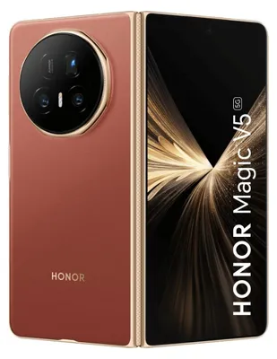 Produktbild von Honor Magic V5, 20,2 cm (7.95"), 16 GB, 512 GB, 50 MP, Android 15, Braun