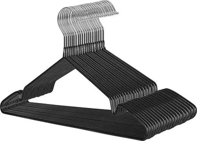 Productafbeelding van Famanu kledinghangers – Antislip ontwerp – 360° draaibaar