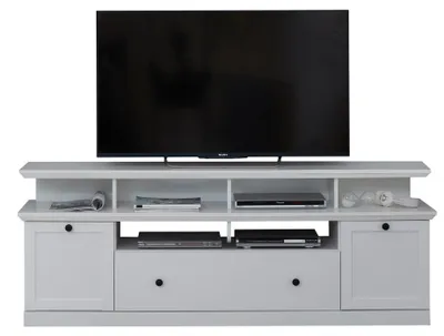 Productafbeelding van trendteam Woonkamer TV-meubel BrandsonBaxter, wit decor, 177 x 65 x 41 cm