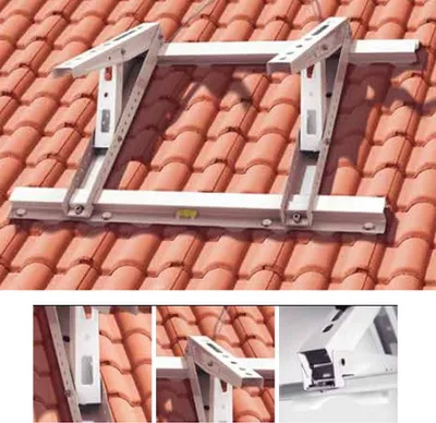 Produktbild von Universal Dachkonsole für Split Klimageräte passt auch bei Inverter Anlagen
