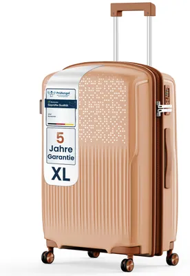 Produktbild von 4FLY Hartschalen Reisekoffer XL 74,5 cm (94L) mit TSA Schloss, 4 Doppelrollen und Teleskopgriff