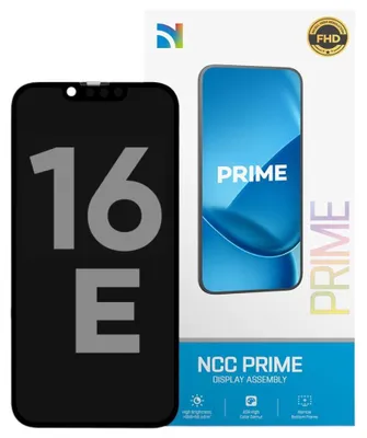 Produktbild von Kompatibel NCC Prime LCD FHD INCELL Display Touchscreen Bildschirm Schwarz für Apple iPhone 16e, für Apple iPhone 17e A3409, A3212, A3634, A3575 & Werkzeug