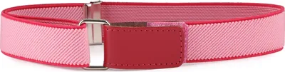 Produktbild von Ladeheid Kinder Gürtel Elastik-Gürtel 1-12 Jahre 34-90 cm P15 (HellRosa/Amaranth, 0-2 Jahre)