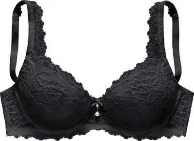 Produktbild von LASCANA Push-up-BH schwarz Größe 90 D