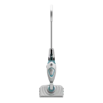 Produktbild von Black & Decker FSM1615-QS, Dampfmopp, 0,35 l, Blau, Edelstahl, Weiß, 6 m, CE, 1300 W