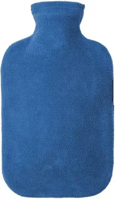 Produktbild von Famanu Wärmflasche Blau 1L – nachhaltig und komfortabel
