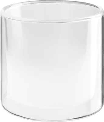 Zdjęcie produktu dla ASA Selection, szklanka opalowa, podwójne ścianki, średnica 8 cm, wysokość 7,5 cm