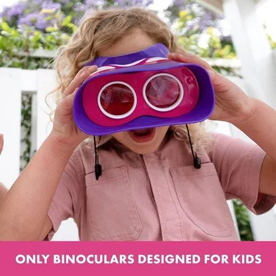 Immagine prodotto di Set di avventure per bambini: binocolo, torcia a manovella, rosa