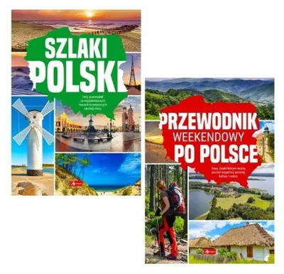 Zdjęcie produktu dla Pakiet książek Szlaki Polski i Przewodnik weekendowy po Polsce
