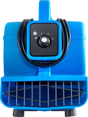 Obrázok produktu pre Podlahový dúchadlo SucceBuy - 1360 ot/min, 600 CFM, 4 uhly fúkania, 3 rýchlosti, prenosné na sušenie a chladenie